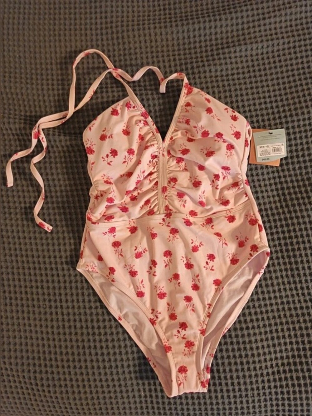 Shade & Shore Floral One-Piece Swimsuit